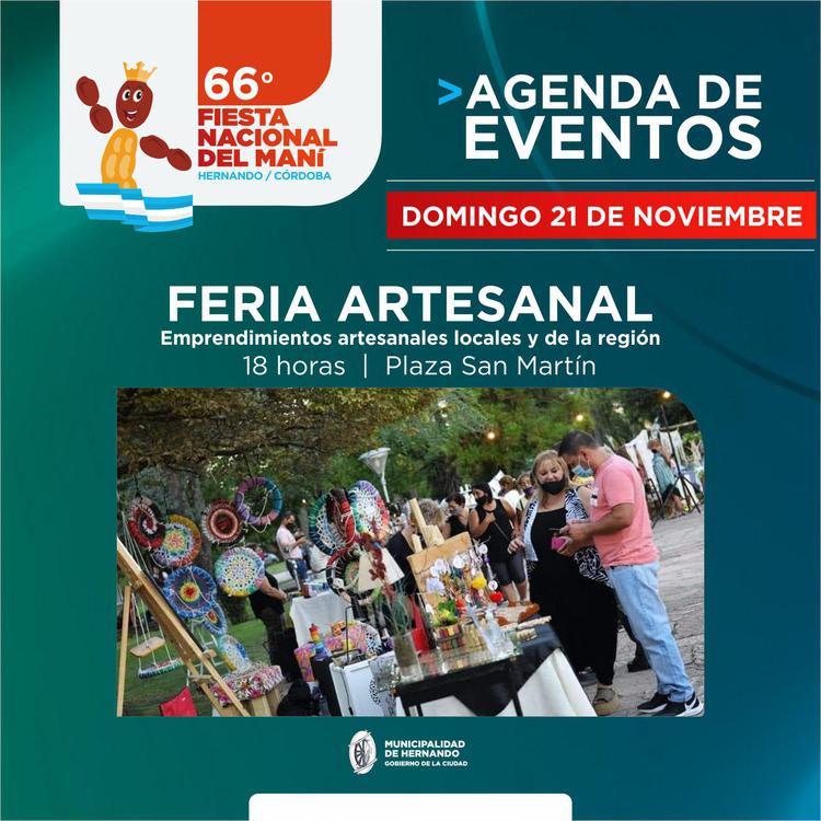 Feria Artesanos domingo 21